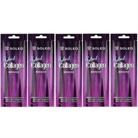 Zestaw 5x Soleo Hybrid Collagen Bronzer Z Kolagenem 15ml