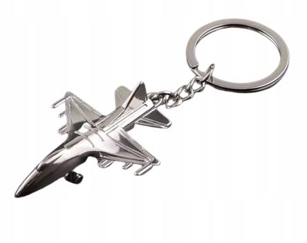 Brelok gadżet samolot F-16 Odrzutowiec Myśliwiec Top Gun Maverick Pilot Bój zdjęcie 1