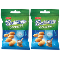Beskidzkie Orzeszki z solą 70 g x 2 sztuk