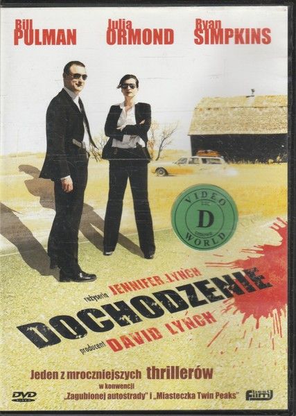 Dochodzenie DVD Bill Pullman  Jennifer Lynch zdjęcie 1