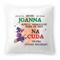 Poduszka Dla Joanny Asi Urodziny Imieniny Prezent Z Nadrukiem Ze Zdjęciem