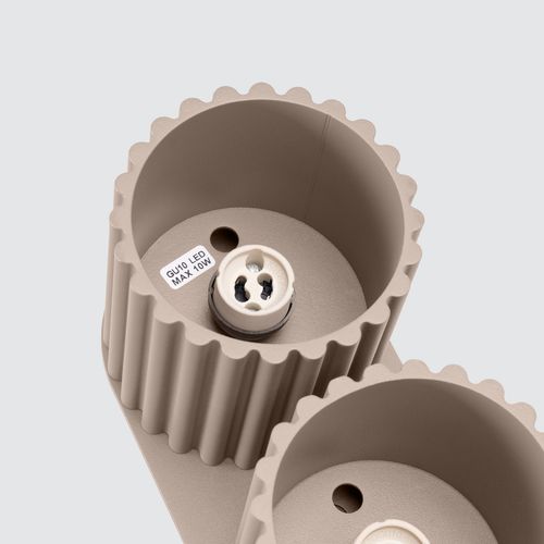 Plafon AURA 2 taupe GU10 na Arena.pl