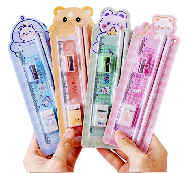 DUŻY PIÓRNIK PODWÓJNY DO SZKOŁY JEDNOROŻEC DŁUGOPI zdjęcie 2