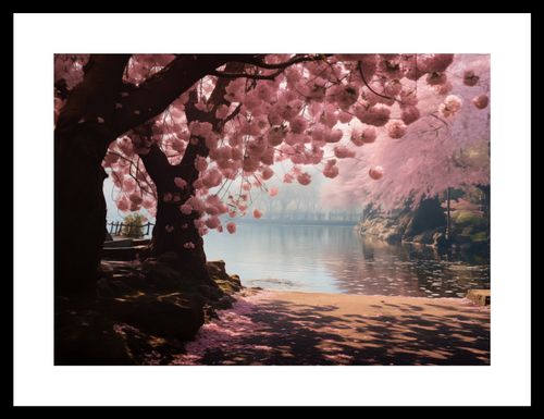 Plakat 35x25cm Spokój Sakury na Arena.pl