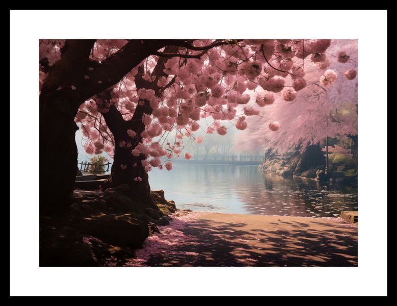 Plakat 35x25cm Spokój Sakury zdjęcie 3