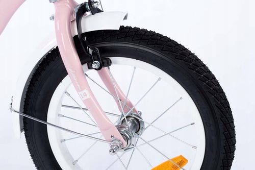 rower rowerek dla dziewczynki TOMABIKE 14 cali model 2025 prowadnik M na Arena.pl