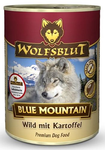 Wolfsblut Dog Blue Mountain - dziczyzna i ziemniaki puszka 395g na Arena.pl