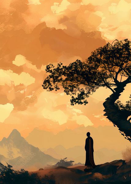 Plakat 25x35cm Zen zdjęcie 1
