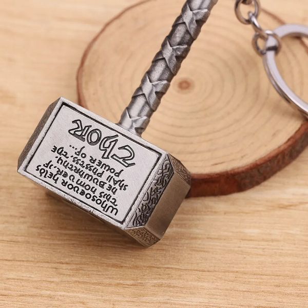 1 2371 Breloczek Młotek Thor 'a Asgard Srebrny Otwieracz zdjęcie 4