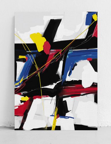 Plakat mondrian abstrakcja obraz 29,7x42 cm A3 na Arena.pl