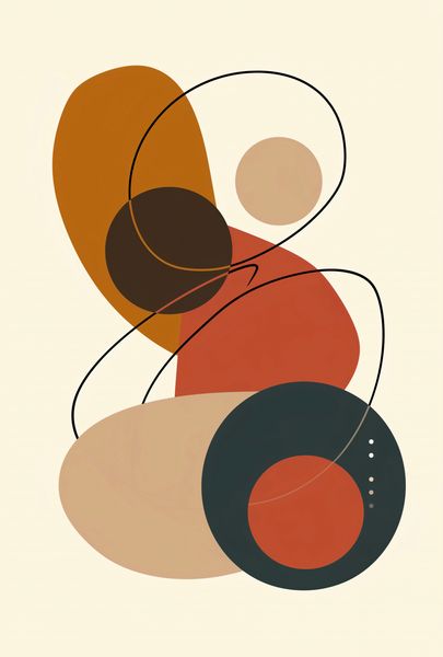 Plakat 67,5x100cm Geometria Harmonii zdjęcie 1