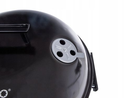 GRILL 39CM WĘGLOWY OKRĄGŁY Z POKRYWĄ I POKROWCEM GEKO G80512 na Arena.pl