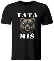 KOSZULKA TATA MIŚ, PREZENT NA DZIEŃ OJCA, ROZ. S