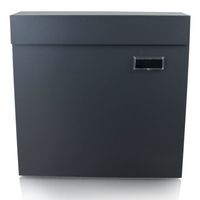 Skrzynka pocztowa na listy naścienna z gazetnikiem 16027