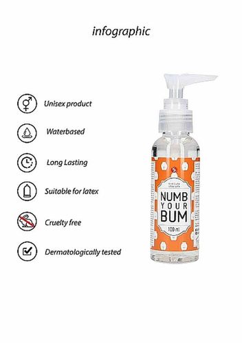 anal lube - numb your bum - 100 ml na Arena.pl