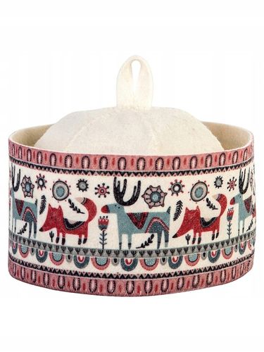 Czapka do sauny lisy i łosie na Arena.pl