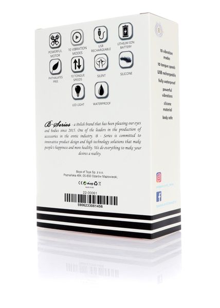 Stymulator - Licking Massager With Vibrating Egg Usb 10 Functions zdjęcie 9