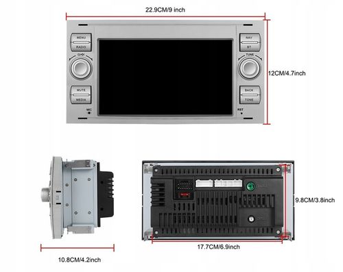 RADIO SAMOCHODOWE do FORD KUGA S-MAX C-MAX CARPLAY USB RDS GPS WIFI ANDROID na Arena.pl
