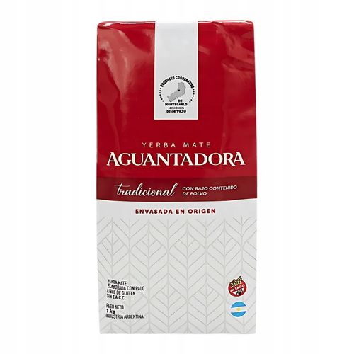 Zestaw Yerba Mate Aguantadora Tradicional Elaborada 5x1kg 5kg na Arena.pl