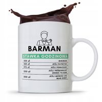 Kubek Prezent Dla Barmana Barmanki Stawka Z Nadrukiem Ze Zdjęciem