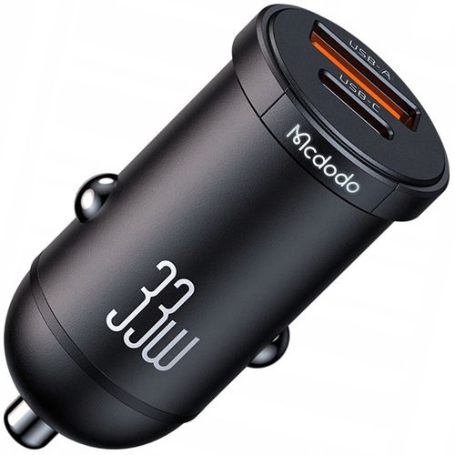 MCDODO MOCNA SZYBKA ŁADOWARKA SAMOCHODOWA DO TELEFONU 2X USB USB-C 33W LED na Arena.pl