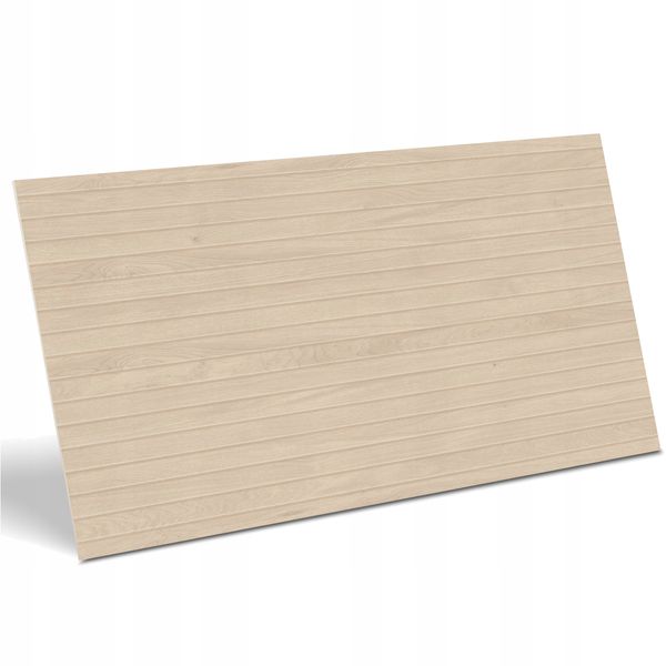 PŁYTKI DREWNOPODOBNE ŚCIENNE DEKOR GRES MAPLE LOUVERS 60X120 cm MATOWE zdjęcie 1