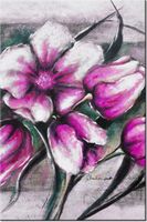 80CM 120 OBRAZ KOMPOZYCJA TULIPANÓW ŚCIENNY