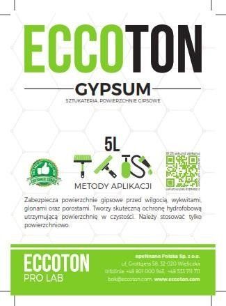 ECCOTON GYPSUM 5L na Arena.pl