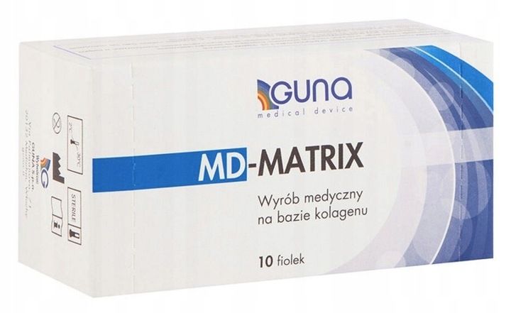 MD-MATRIX 2 ml x 1 ampułka / KOLAGEN / GUNA zdjęcie 2
