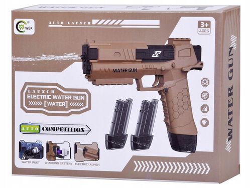 PISTOLET NA WODĘ GLOCK AUTOMATYCZNY ELEKTRYCZNY DWA MAGAZYNKI na Arena.pl