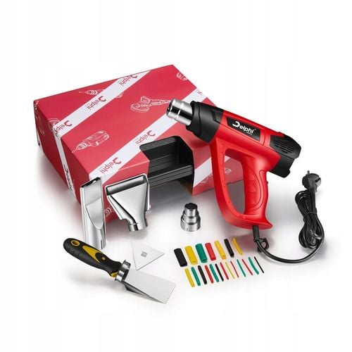 OPALARKA ELEKTRYCZNA LCD DWA BIEGI REGULACJA TEMP 600°C +4 DYSZE na Arena.pl