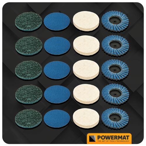 SZLIFIERKA POLERKA PNEUMATYCZNA 1/4" 6BAR ZESTAW FREZÓW PADÓW SZLIFIERSKICH na Arena.pl