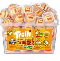 Żelki Mini Burger Trolli BOX 60 szt.