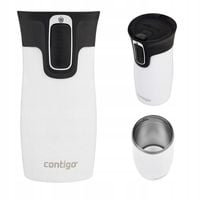 Kubek termiczny Contigo West Loop Mini 300ml - Biały metalik