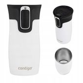 Kubek termiczny Contigo West Loop Mini 300ml - Biały metalik