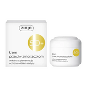 Ziaja 50+ krem półtłusty na dzień i na noc - 50ml