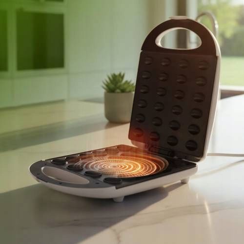 OPIEKACZ DO ORZESZKÓW CIASTEK Forma 24szt Powłoka non-stick 1600W na Arena.pl