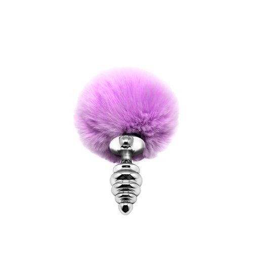 Metal Anal Fluffy Twist Plug S Pink na Arena.pl