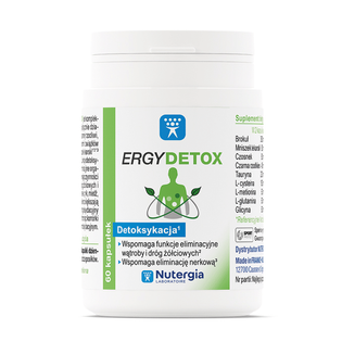 ERGYDETOX Nutergia 60k Detoksykacja Oczyszczanie