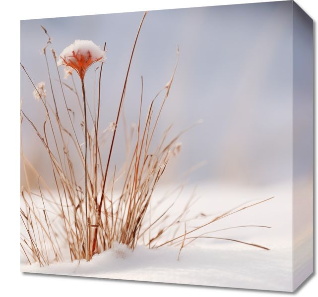 Obraz 40x40cm Zima w Detalach zdjęcie 1