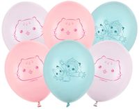 Balony Strong 27 cm, Koci Domek Gabi, mix