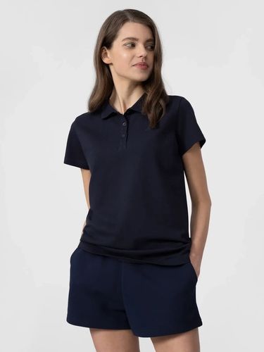 KOSZULKA DAMSKA 4F POLO T-SHIRT POLÓWKA BAWEŁNIANA ODDYCHAJĄCA SS24F132 na Arena.pl