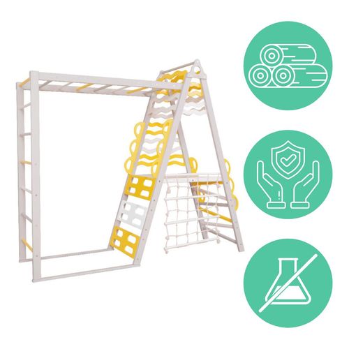 domowy plac zabaw Wave basic - szary na Arena.pl