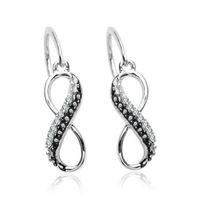 Złote kolczyki Staviori z diamentem