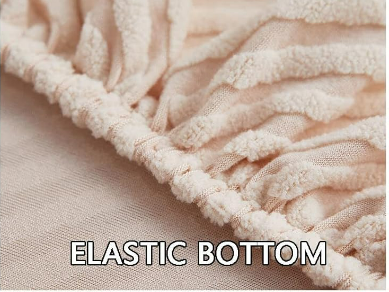 Pokrowiec Na Krzesło Ecru Żakard Prążki na Arena.pl