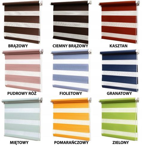 ROLETA ROLETY DZIEN NOC 65X150 NA WYMIAR BEZINWAZYJNE NAPINACZ ŻALUZJE na Arena.pl