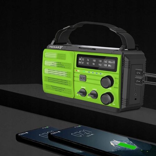 RADIO POD NAMIOT SOLAR POWERBANK 8000 mAh 72 godz na Arena.pl