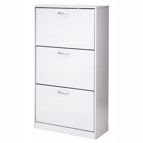 szafka na buty regał 3 komory obuwie komoda pojemna do przedpokoju regał na Arena.pl