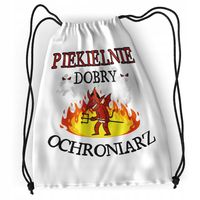 Plecak Ochroniarza Sportowy Szkolny Worek Torba Z Nadrukiem Ze Zdjęciem