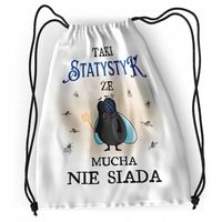 Plecak Dla Statystyka Sportowy Szkolny Worek Torba Z Nadrukiem Ze Zdjęciem